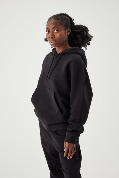 Women wearing Hoodie front view