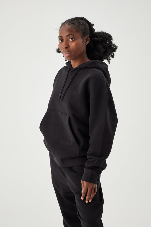 Women wearing Hoodie front view