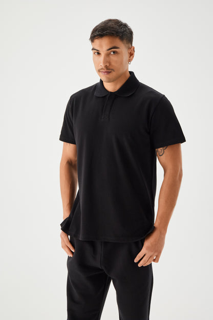 Men wearing Polo Shirt front view